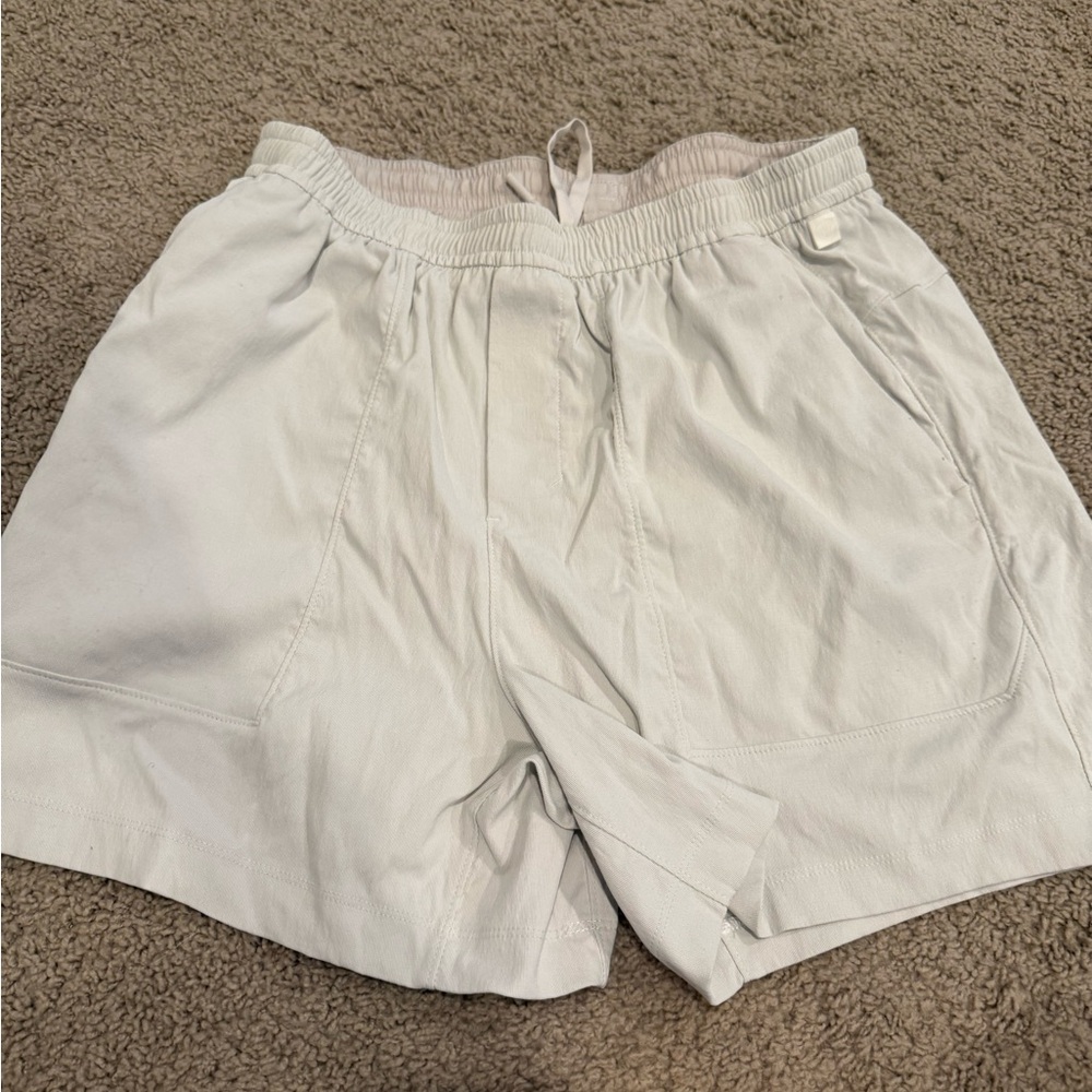 Men's White Casual Shorts lululemon bowline